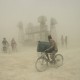 „Burning Man”, fot. Romualdas Požerskis i Monika Požerskytė (źródło: materiały prasowe organizatora)