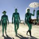 „Burning Man”, fot. Romualdas Požerskis i Monika Požerskytė (źródło: materiały prasowe organizatora)