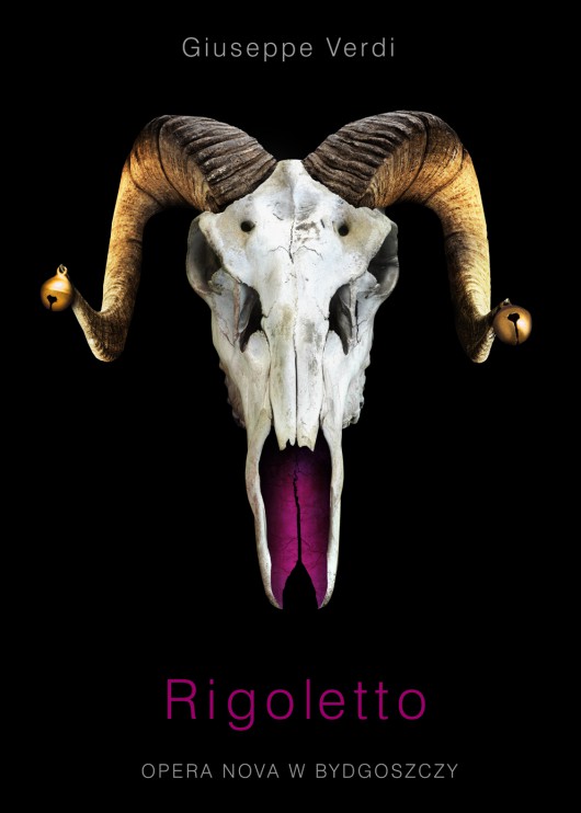 Plakat spektaklu „Rigoletto”, (źródło: materiały prasowe organizatora)