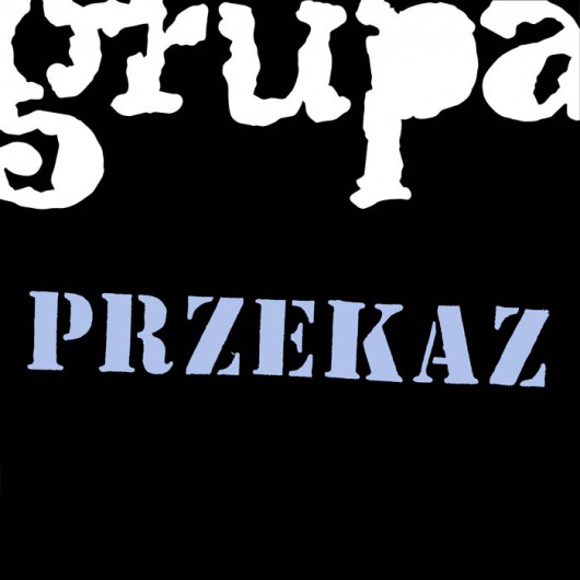 Grupa Przekaz, logo wystawy, Centralne Muzeum Włókiennictwa w Łodzi (źródło: materiały prasowe organizatora)
