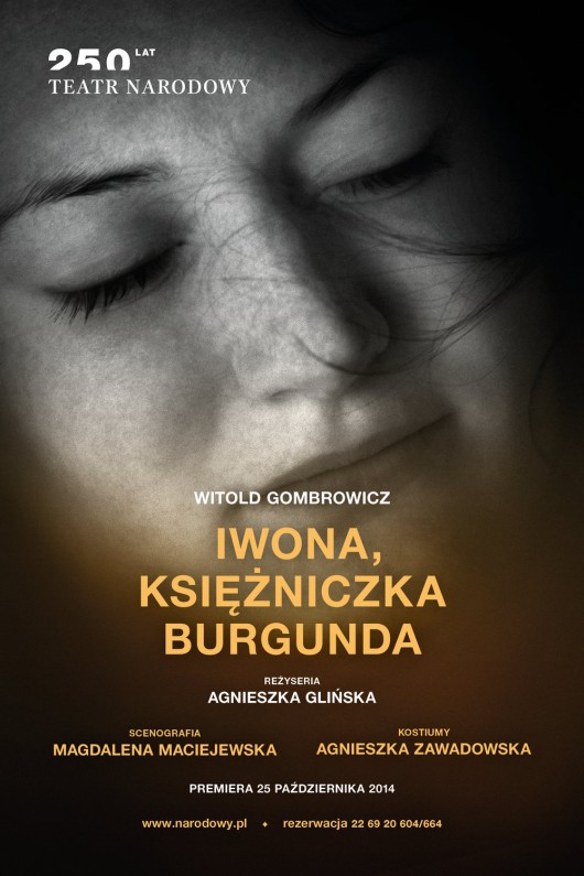 „Iwona, księżniczka Burgunda”, plakat (źródło: materiały prasowe organizatora)