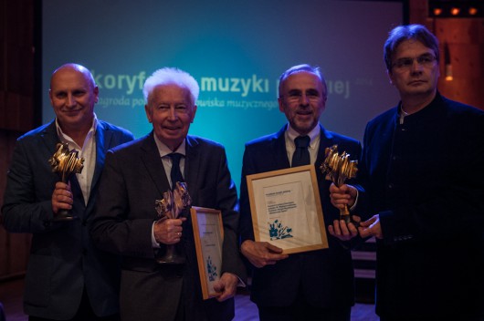 Laureaci nagrody Koryfeusze Muzyki Polskiej 2014, (źródło: materiały prasowe organizatora)