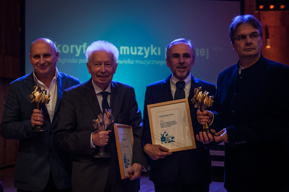 Laureaci nagrody Koryfeusze Muzyki Polskiej 2014, (źródło: materiały prasowe organizatora)
