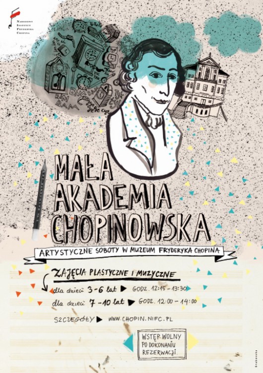 Mała Akademia Chopinowska, plakat (źródło: materiały prasowe organizatora)