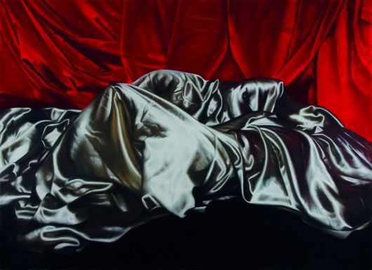 Maria Malczewska Bernhardt, „Teatr Życia III”, 1989, pastel, 100x140 cm (źródło: materiały prasowe organizatora)