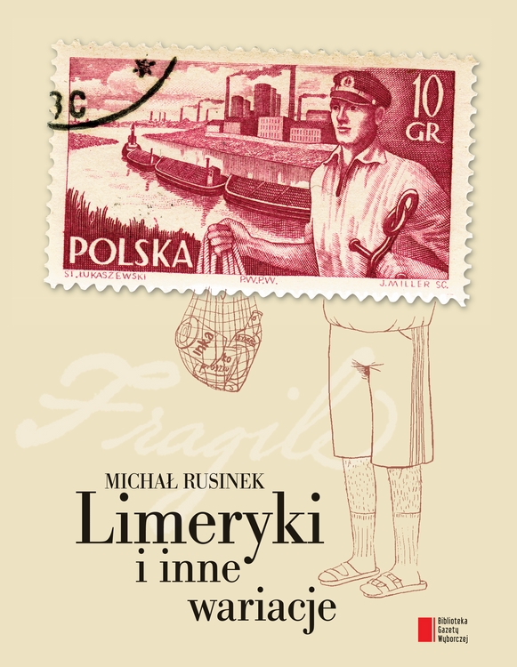 Michał Rusinek – „Limeryki i inne wariacje”, okładka (źródło: materiały prasowe wydawcy)