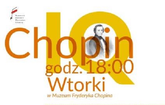 Plakat cyklu „IQ Chopin”, (źródło: materiały prasowe organizatora)