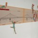 Sula Zimmerberger, „Gymnastique en scènes”, 2013/14, akryl, technika mieszana, papier (źródło: materiały prasowe organizatora)