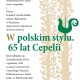 „W polskim stylu. 65 lat Cepelii” – plakat (źródło: materiały prasowe)