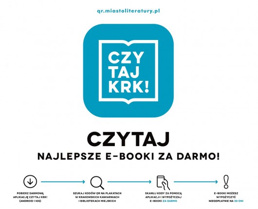 „Czytaj KRK!” – logo (źródło: materiały prasowe)