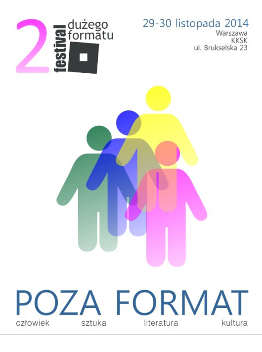 Festiwal Dużego Formatu – plakat (źródło: materiały prasowe organizatora)
