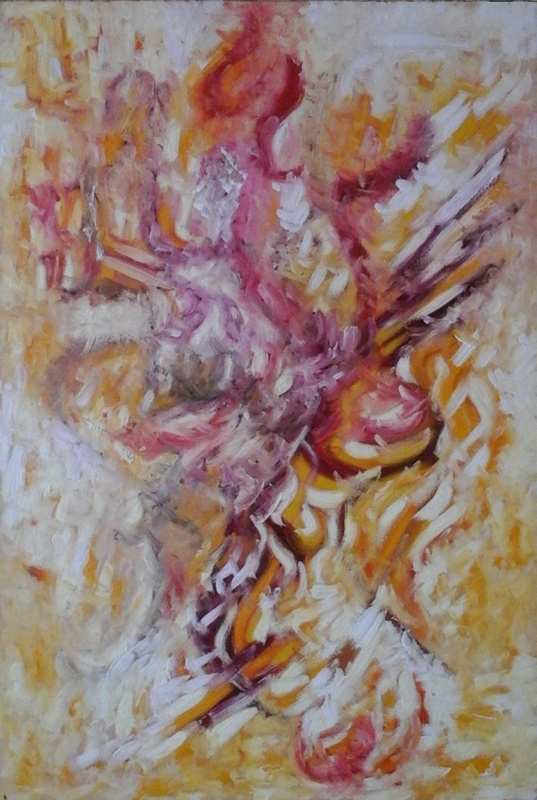 Michał Rutkowski, „Sex pendzlem”, olej na drewnie, 79x52.5 cm, 2010 (źródło: materiały prasowe organizatora)
