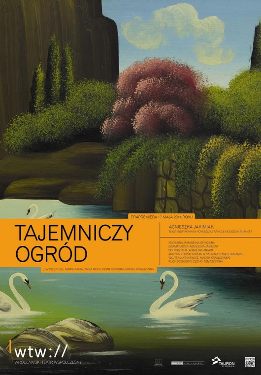 „Tajemniczy ogród” reż. Katarzyna Szyngiera – plakat (źródło: materiały prasowe organizatora)