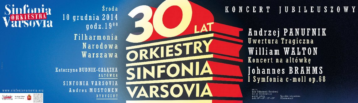 30 lat Orskiestry Synfonia Varsovia – koncert (źródło: materiały prasowe organizatora)