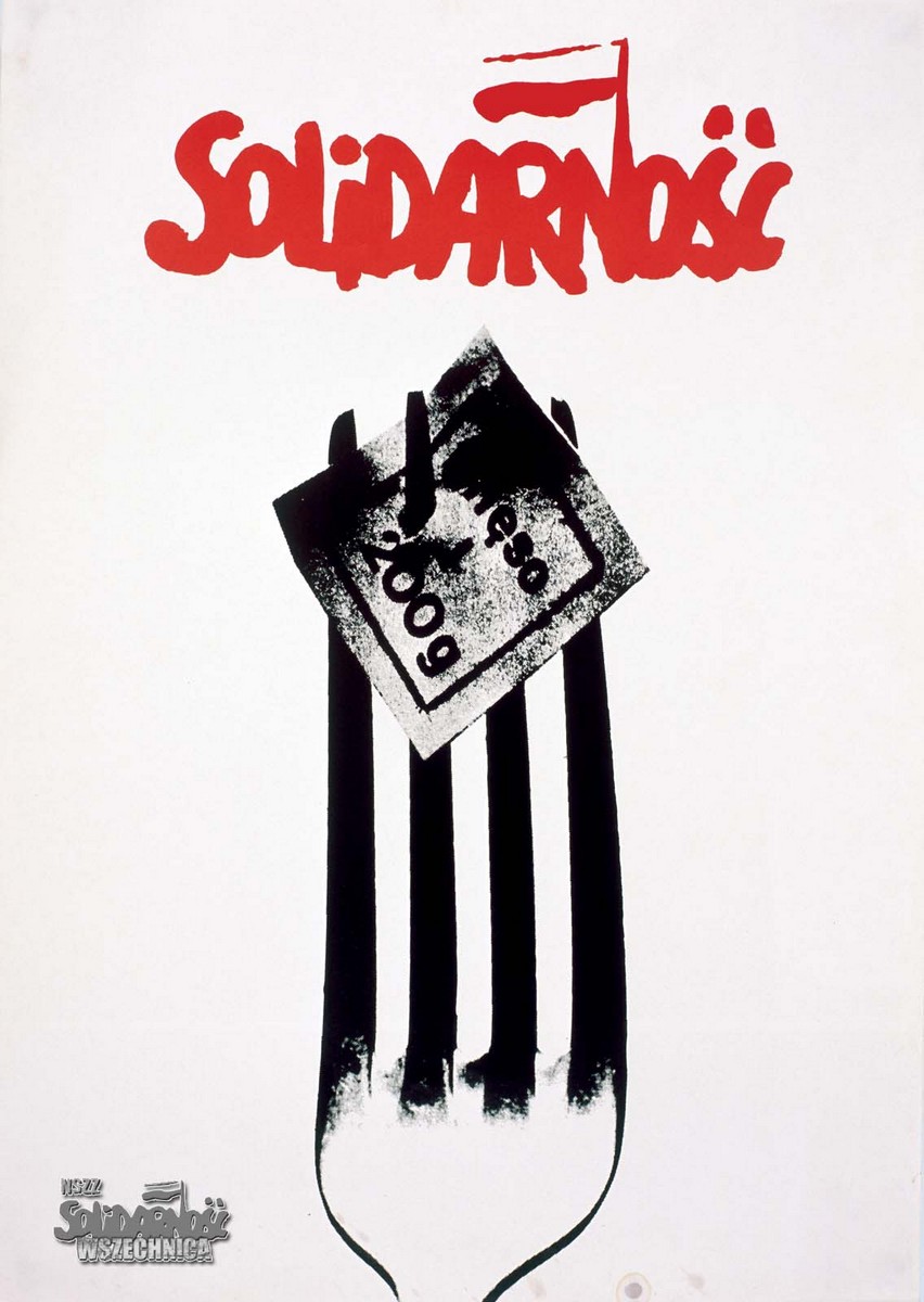 Plakat „Solidarności”, aut. Anna Tajber, 1981 (źródło: materiały prasowe)