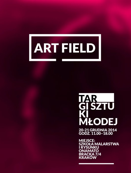 Art Field, Targi Sztuki Młodej – plakat (źródło: materiały prasowe)