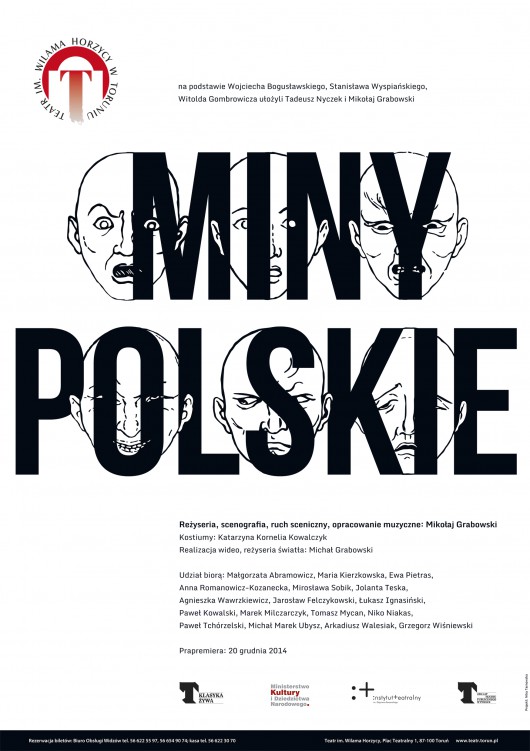 „Miny polskie”, plakat (źródło: materiały prasowe)