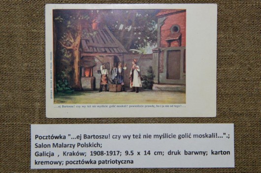 „Tadeusz Kościuszko – w kręgu tradycji ludowej i narodowej” – element wystawy (źródło: materiały prasowe)