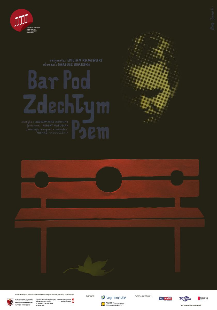 „Bar pod zdechłym psem", plakat (źródło: materiały prasowe)