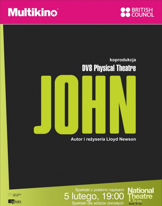 National Theatre Live: DV8 Physical Theatre „John”, autor i reż. Lloyd Newson (źródło: materiały prasowe organizatora)