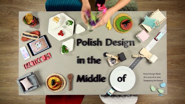 Wystawa „Polish Design: in the Middle of " (źródło: materiały prasowe organizatora)