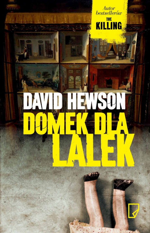 David Hewson, „Domek dla lalek” – okładka (źródło: materiały prasowe)