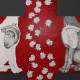 Małgorzata Kręcka-Rozenkranz, „Nie słyszę Twojego serca, nie mogę spać, rysunek tuszem”, lakier do paznokci, 100x70 cm, grudzień 2013 (źródło: materiały prasowe organizatora)