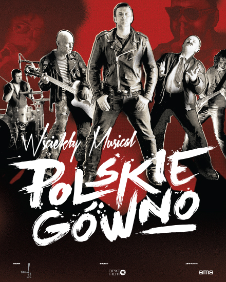 Plakat „Polskie gówno”, reż. Tymon Tymański (źródło: materiały prasowe organizatora)