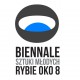 8. Biennale Sztuki Młodych Rybie Oko, logotyp (źródło: materiały prasowe organizatora)