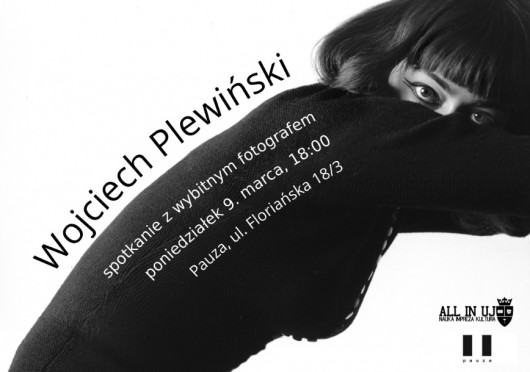 Spotkanie z Wojciechem Plewińskim, plakat (źródło: materiały prasowe organizatora)