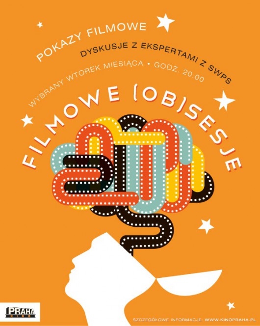 Filmowe (ob)sesje, plakat (źródło: materiały prasowe organizatora)