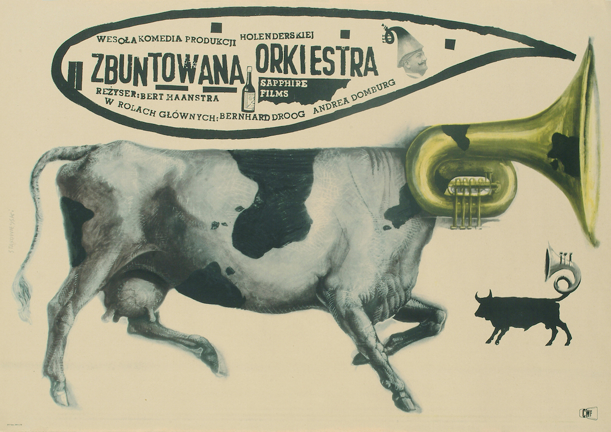 Franciszek Starowieyski, „Zbuntowana orkiestra”, plakat (źródło: materiały prasowe organizatora)