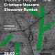 Plakat wystawy „Ślady ludzi. Cristiano Mascaro/ Sławomir Rumiak” (źródło: materiały prasowe organizatora)