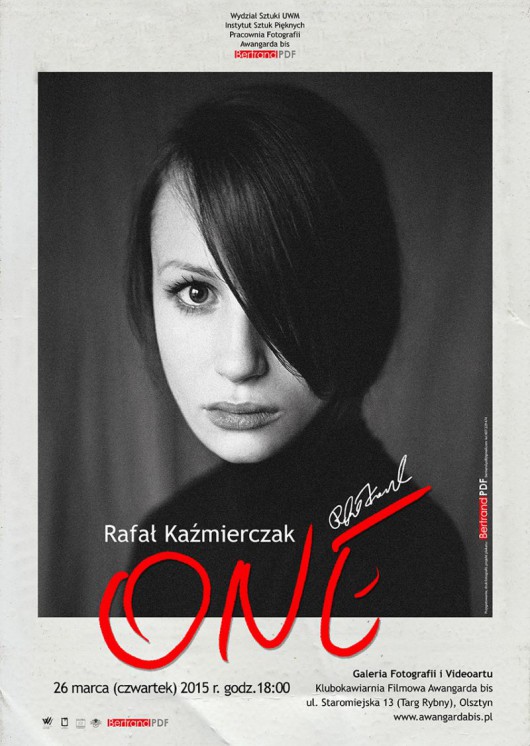 Rafał Kaźmierczak, „One” – plakat (źródło: materiał prasowy organizatora)