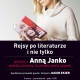 „Rejsy po literaturze i nie tylko” – Anna Janko, plakat (źródło: materiały prasowe)