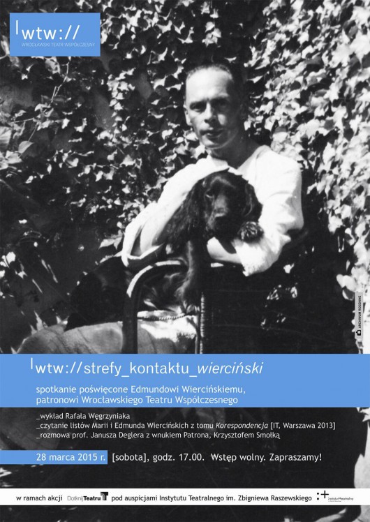 „Edmund Wierciński – życiorys niepokorny”, plakat (źródło: materiały prasowe organizatora)