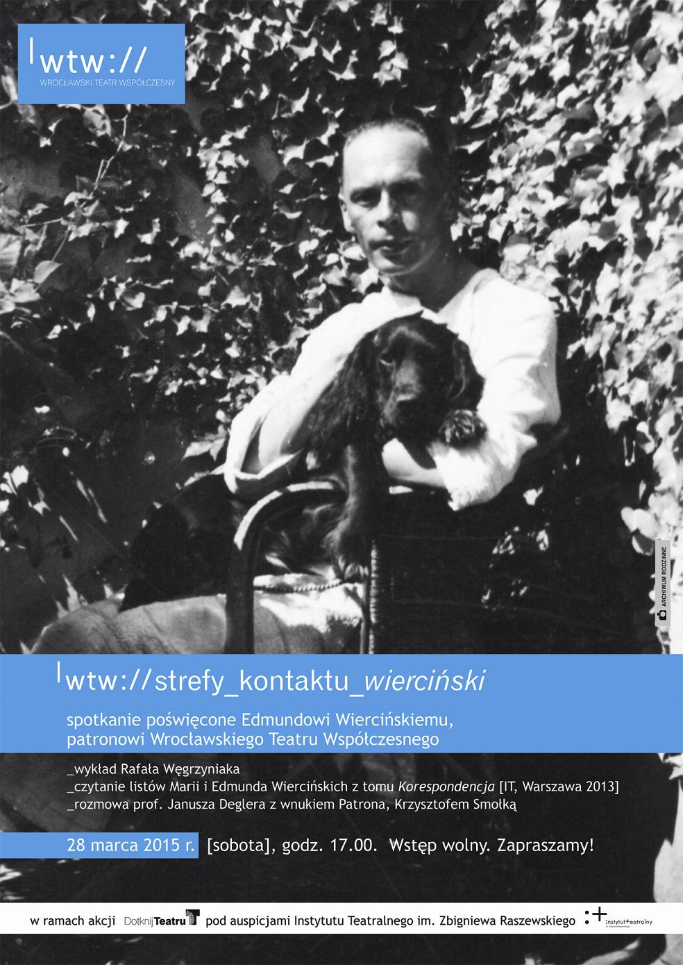 „Edmund Wierciński – życiorys niepokorny”, plakat (źródło: materiały prasowe organizatora)