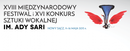 XVIII Międzynarodowy Festiwal i XVI Konkurs Sztuki Wokalnej im. Ady Sari – logo (źródło: materiał prasowy organizatora)