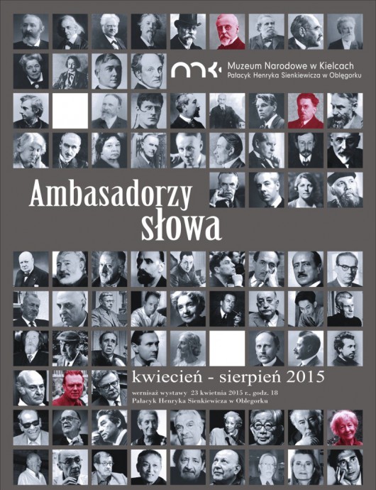 „Ambasadorzy słowa” – plakat (źródło: materiały prasowe)