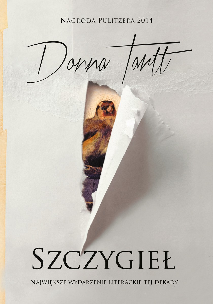 Donna Tart, „Szczygieł” – okładka (źródło: materiały prasowe)