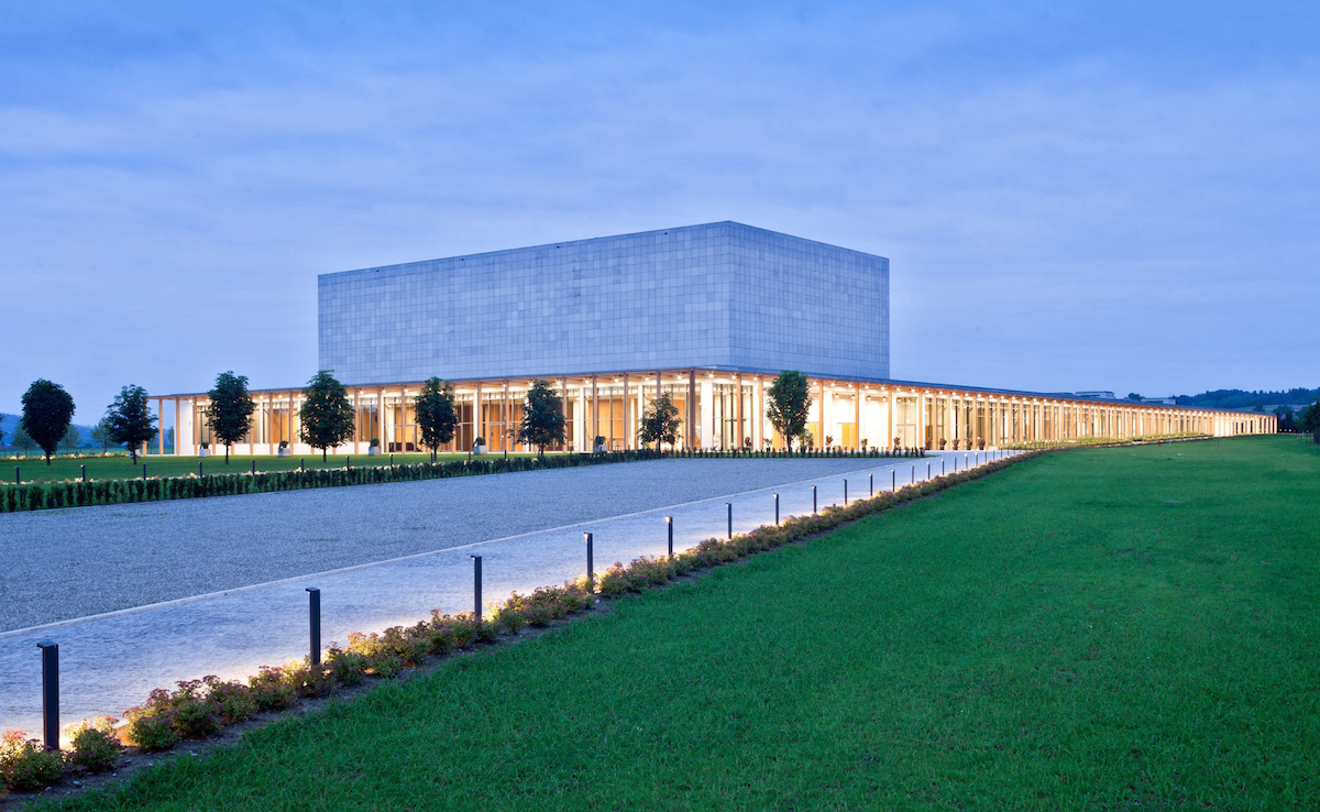 Europejskie Centrum Muzyki Krzysztofa Pendereckiego w Lusławicach, proj. DDJM Biuro Architektoniczne (źródło: materiały prasowe organizatora)