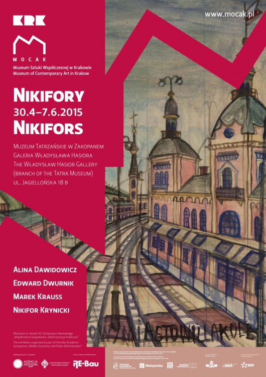 Wystawa „Nikifory” – plakat (źródło: materiał prasowy organizatora)