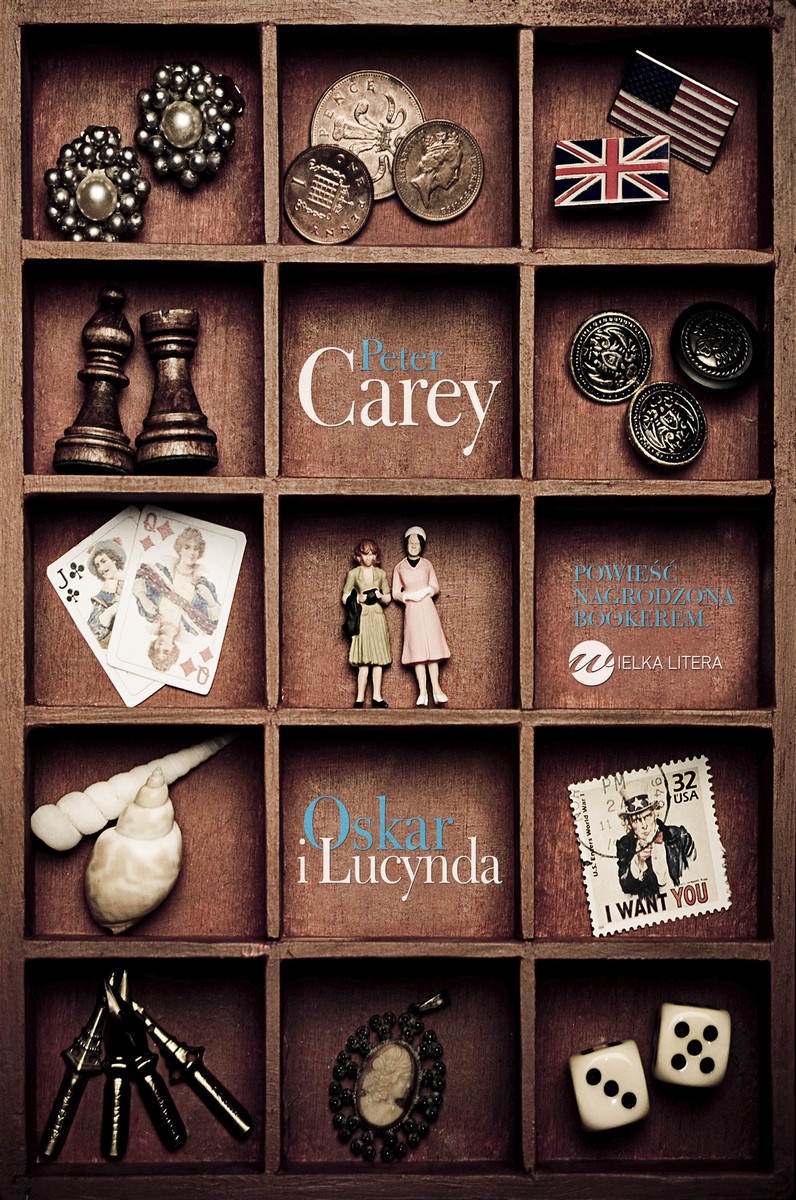 Peter Carey, „Oskar i Lucynda” – okładka (źródło: materiały prasowe)