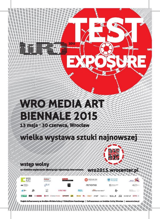 Plakat 16. Biennale WRO 2015 (źródło: materiały prasowe organizatora)