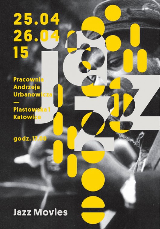 Plakat „Jazz i kino” (źródło: materiały prasowe organizatora)