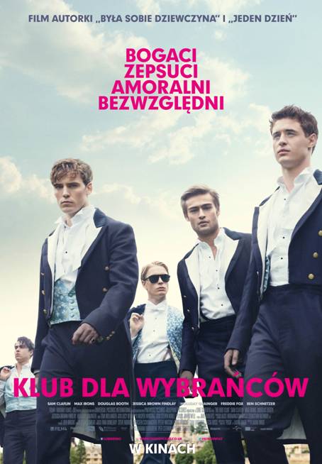 Plakat filmu „Klub dla wybrańców”, reż. Lone Scherfig (źródło: materiały prasowe dystrybutora)