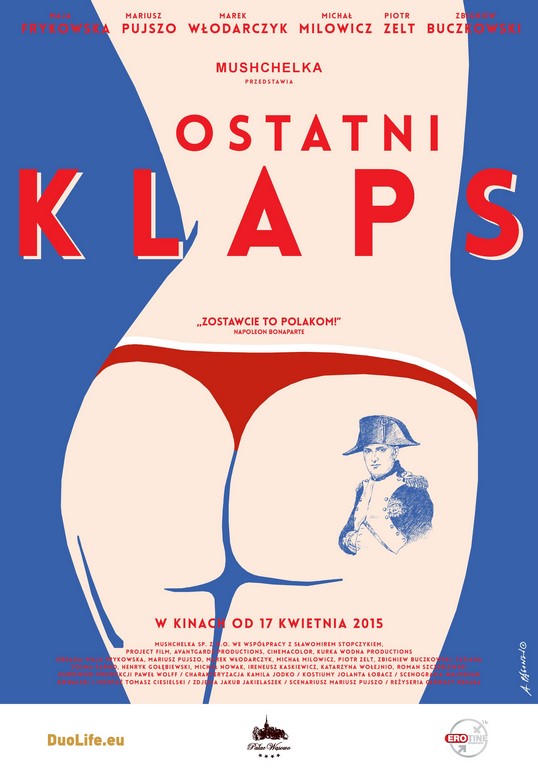 Plakat filmu „Ostatni klaps”, reż. Gerwazy Reguła (źródło: materiały prasowe dystrybutora)