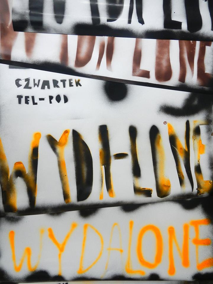 Plakat wystawy „Wy-dalone” (źródło: materiały prasowe organizatorów)