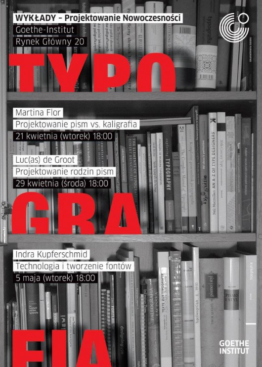 „Projektowanie Nowoczesności – Typografia” – plakat (źródło: materiał prasowy organizatora)