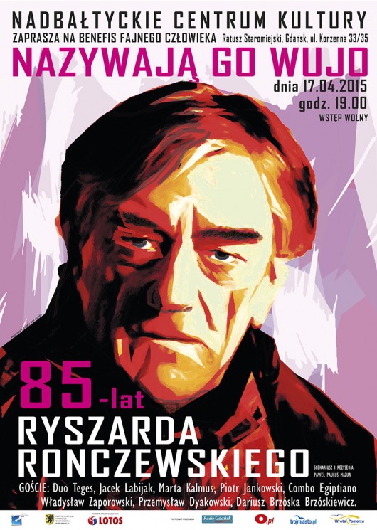 Ryszard Ronczewski, plakat (źródło: materiały prasowe)